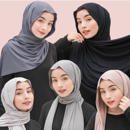 HIJAB PASHMINA RAYON PREMIUM JERSEY PREMIUM KAOS WANITA BISA COD PASHMINA 180 X 75 PASMINA RAYON