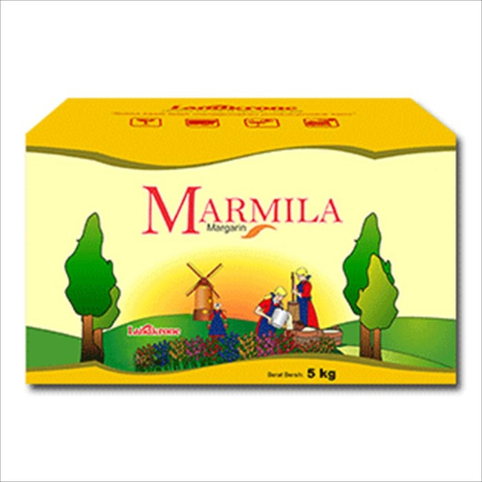 

Marmila Margarine Rasa Susu Vanilla 5kg