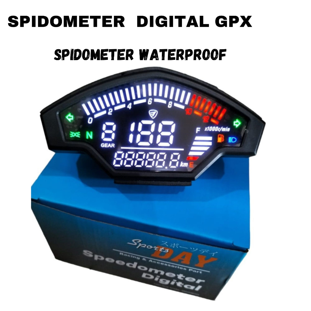 SPIDO DIGITAL GPX UNIVERSAL SPORTDAY SPIDO DIGITAL WATERPROOF