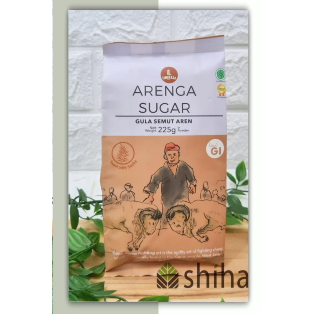 

Arenga Palm Sugar 225gr (Gula Semut Aren) - Timurasa