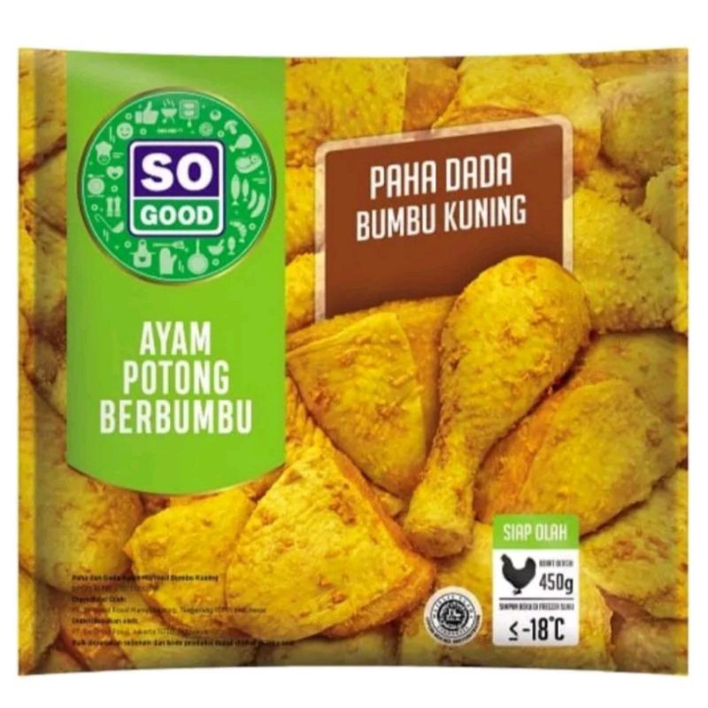 

So Good Ayam Paha Dada Bumbu Kuning 450gr