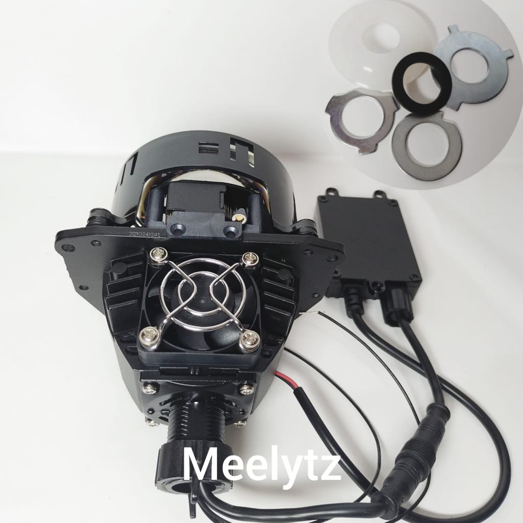 Lampu Utama LED Biled Projie Projector Vinyx P45 Original 3inc