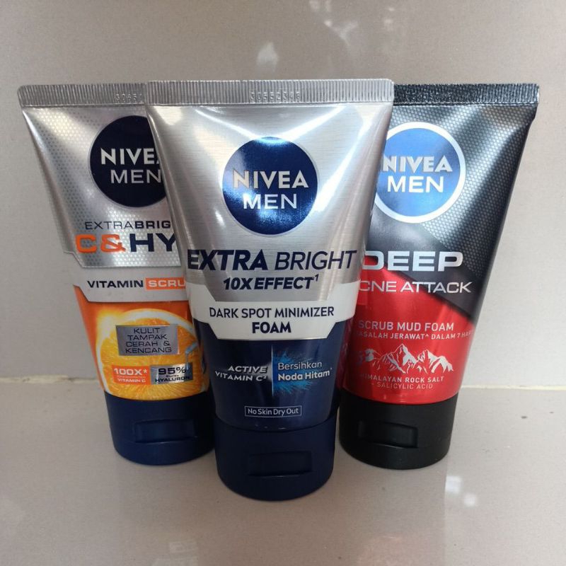 nivea men sabun cuci muka 100 ml