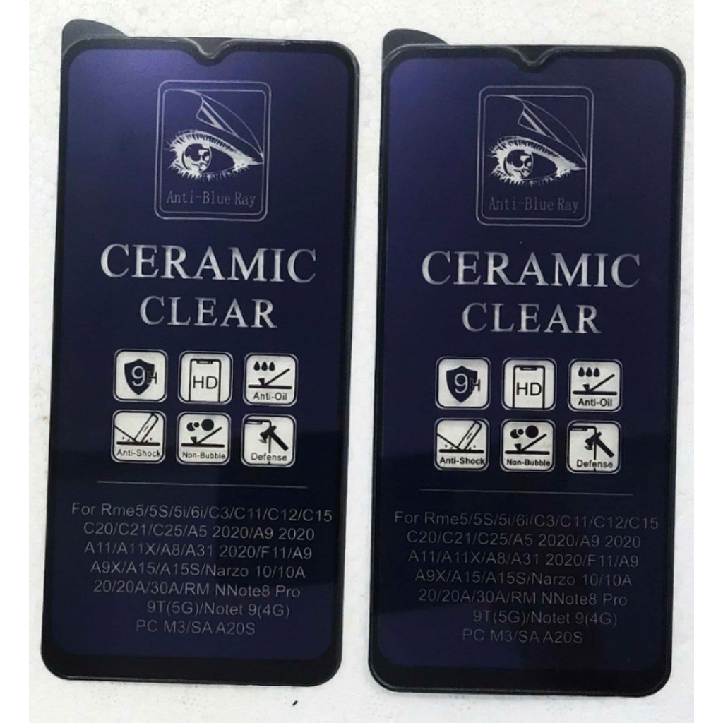 Antigores Ceramic Blue / Biru Hp Smartphone Android