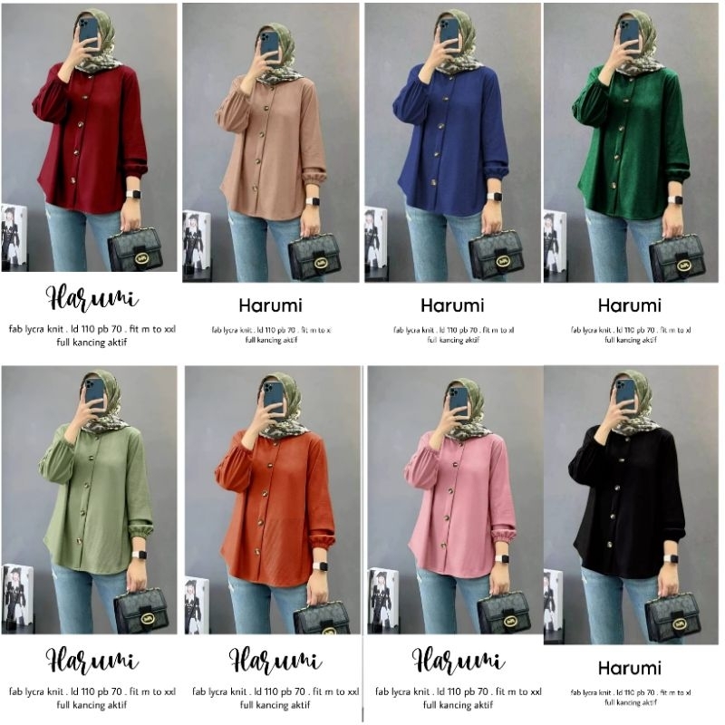 HARUMI LYCRA KNITE ORI BY ELOKA