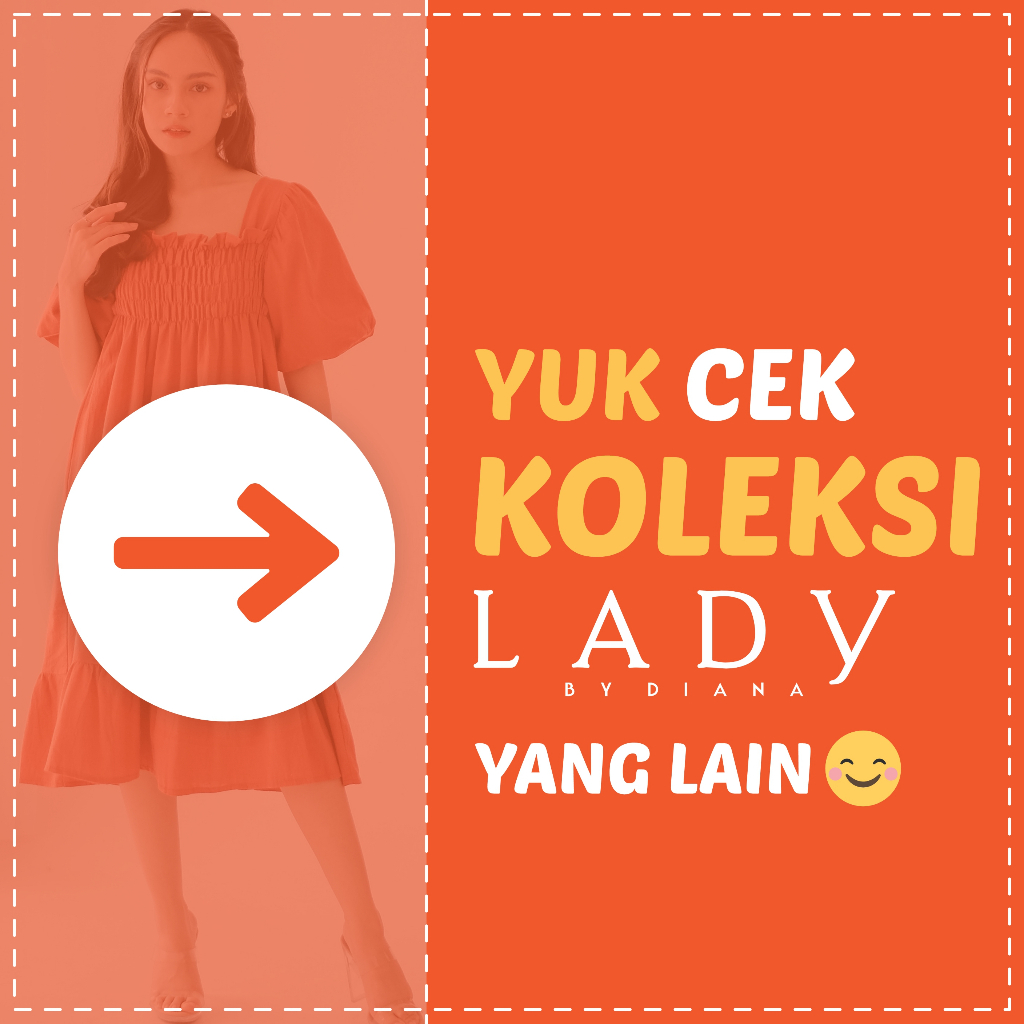 Ladybydiana GREYSIE HOMEYDRESS Midi Dress Wanita Ala Korea Lengan Pendek