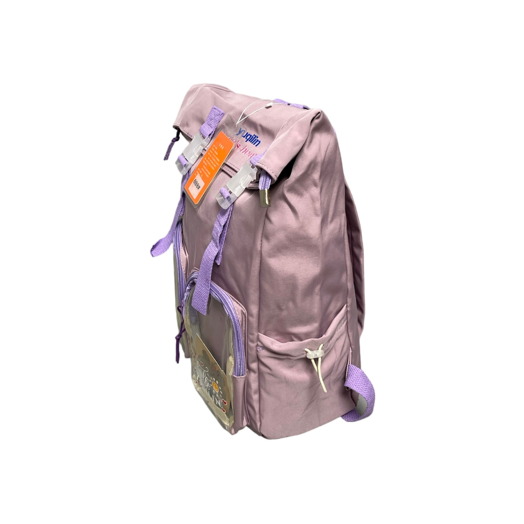 Tas Ransel Sekolah Korea Persegi Bisa Muat Laptop 888//2022-118