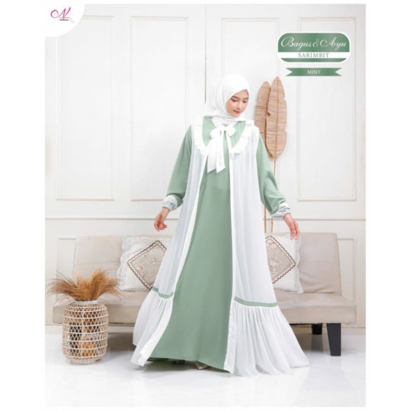 Dress Sage / Mint Bagus Ayu By Nanavi
