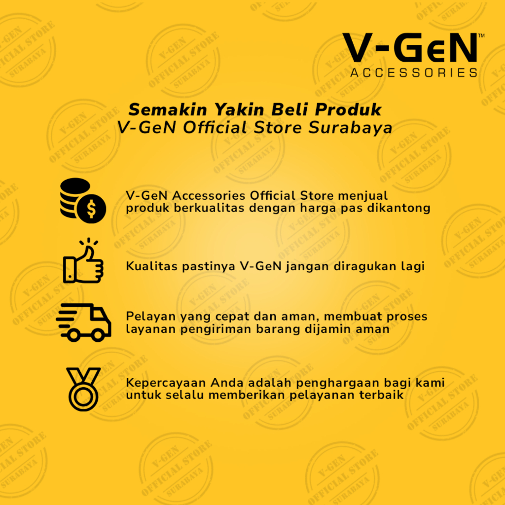 Car Charger V-GeN VCC2-32 Dual Fast Charging QC 3.0 PD 20W USB Type C