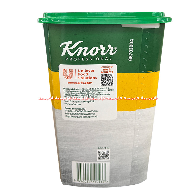 Knorr Profesional 1.5kg Chicken Seasoning Powder Bumbu Rasa Ayam Penyedap Tambahan Untuk Masakan Kaldu Ayam Kemasan Toples 1500 gram