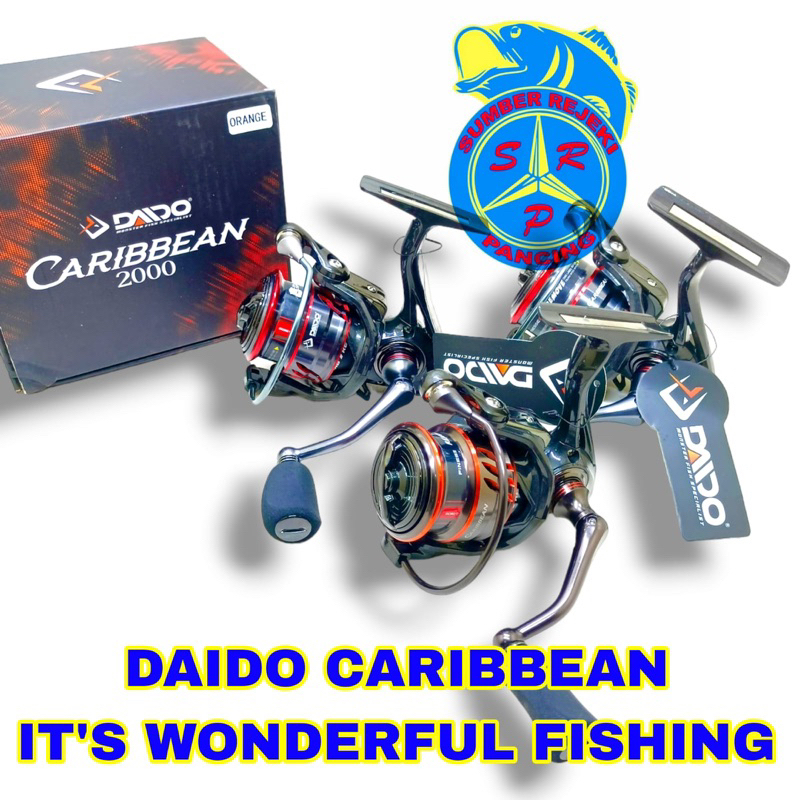 Reel daido caribbean 1000 2000 2000hs