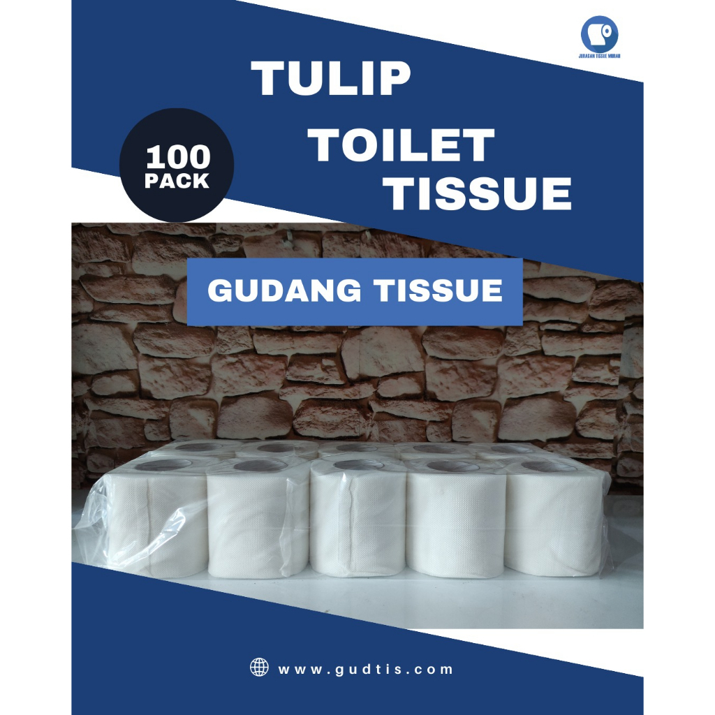 Tisu TULIP ROLL 1 PACK ISI 10 ROLL