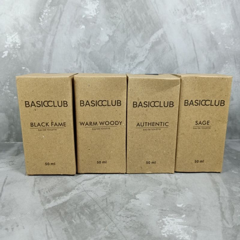 PARFUM BASICCLUB BOTOL SPRAY 50ML BPOM - Sage-50ml