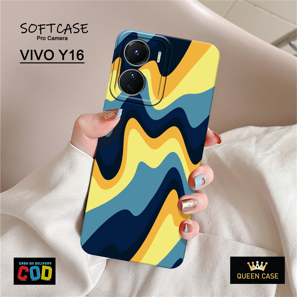 Softcase Hp Vivo Y16 - Fashion Case ESTETIK - Case Hp Vivo Y16 - Casing Hp Vivo Y16 - Aksesoris Hand