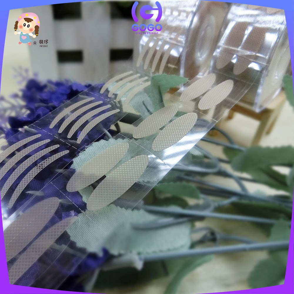 GOGO-K147 Skot Mata Eyelid Tape Roll ISI 300 PASANG Scot Mata Jaring Skot Kelopak Mata Transparan / Skot Mata Roll Double Eyelid Bening Tahan Air