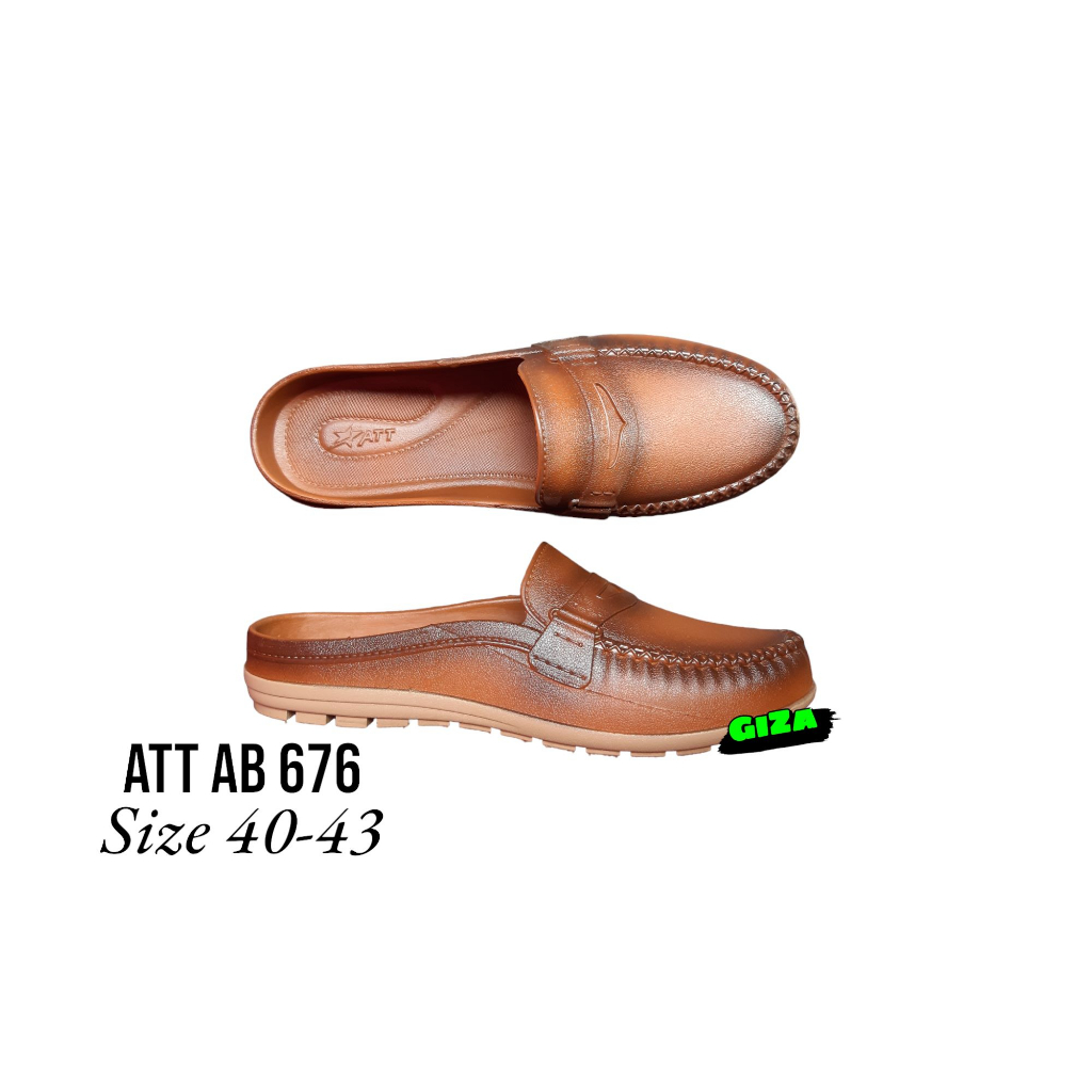 Sandal Selop Bustong Karet Pria Dewasa Casual Elegan Sandal Formal