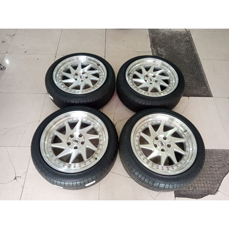 VELG MOBIL HSR OZORA RING 19X8,5 PCD 5X114 ET35 BAN 235/45R19 INNOVA HRV RUSH TERIOS ALPHARD JUKE OU
