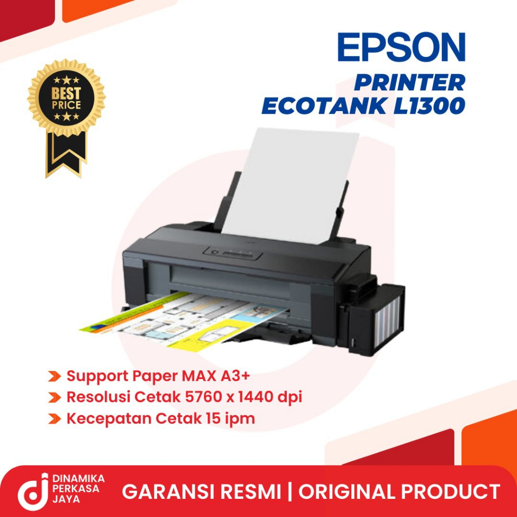 Printer Epson L 1300 Printer A3 L1300 GARANSI RESMI