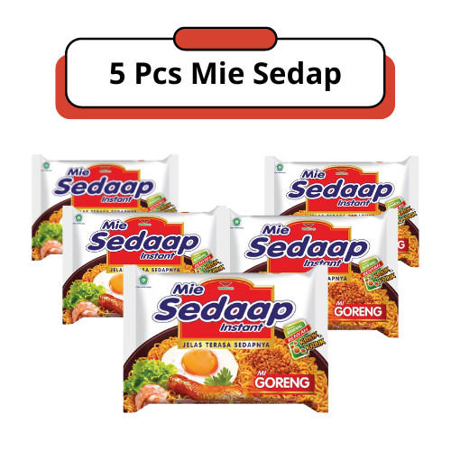 

SEDAAP MIE GORENG 88G (ISI 5 PCS)
