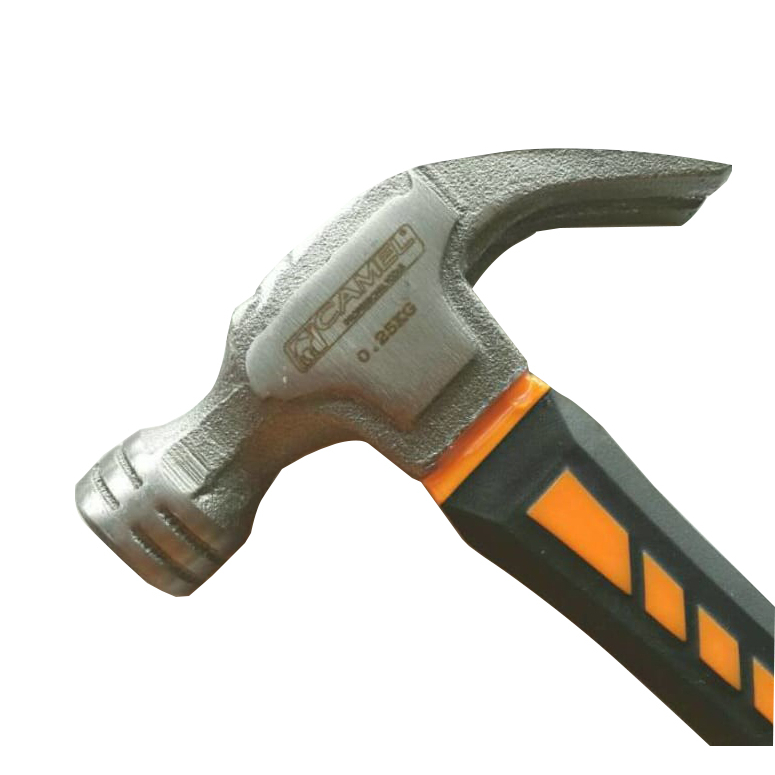 Palu Kambing 250 Gram Gagang Fiber Martil Cabut Paku Heavy Duty Claw hammer