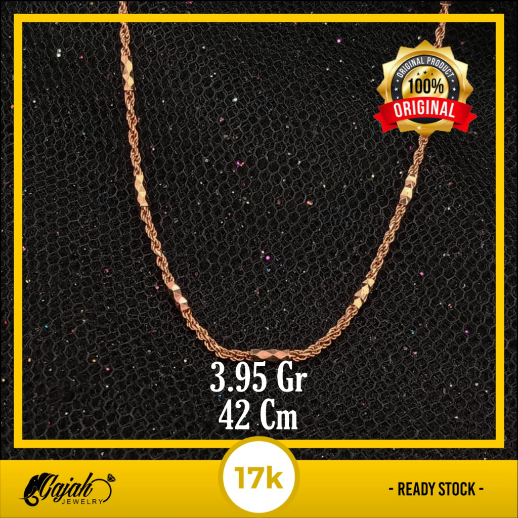 Kalung Emas 17K - 3.95 Gr Kadar 750 - 5114