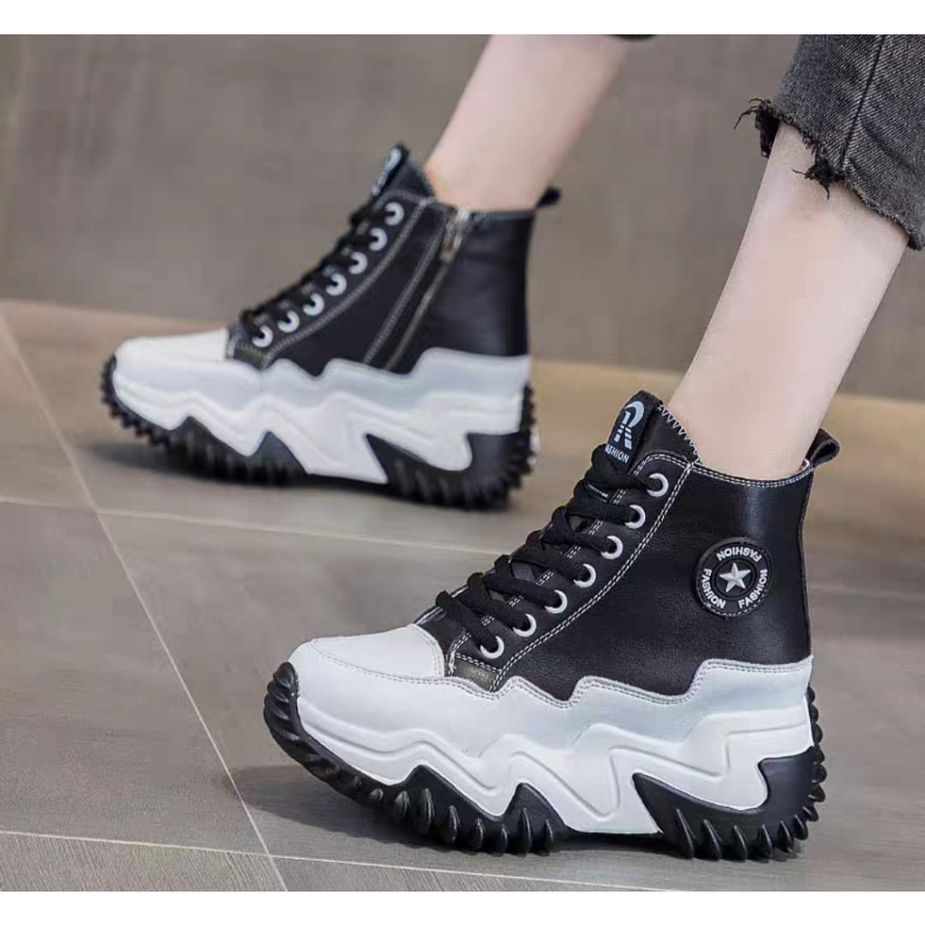 Sepatu Sneakers Sol Tinggi Fashion As181