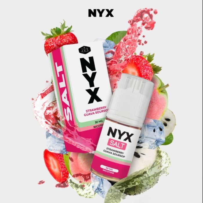 LIQUID NYX 30ML STRAWBERRY GUAVA SOURSOP