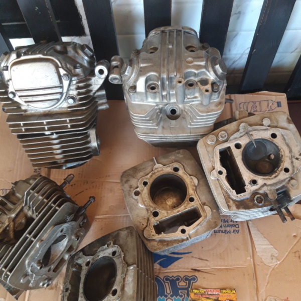 {Bekas} block head / blok kop tiger sett Berkualitas