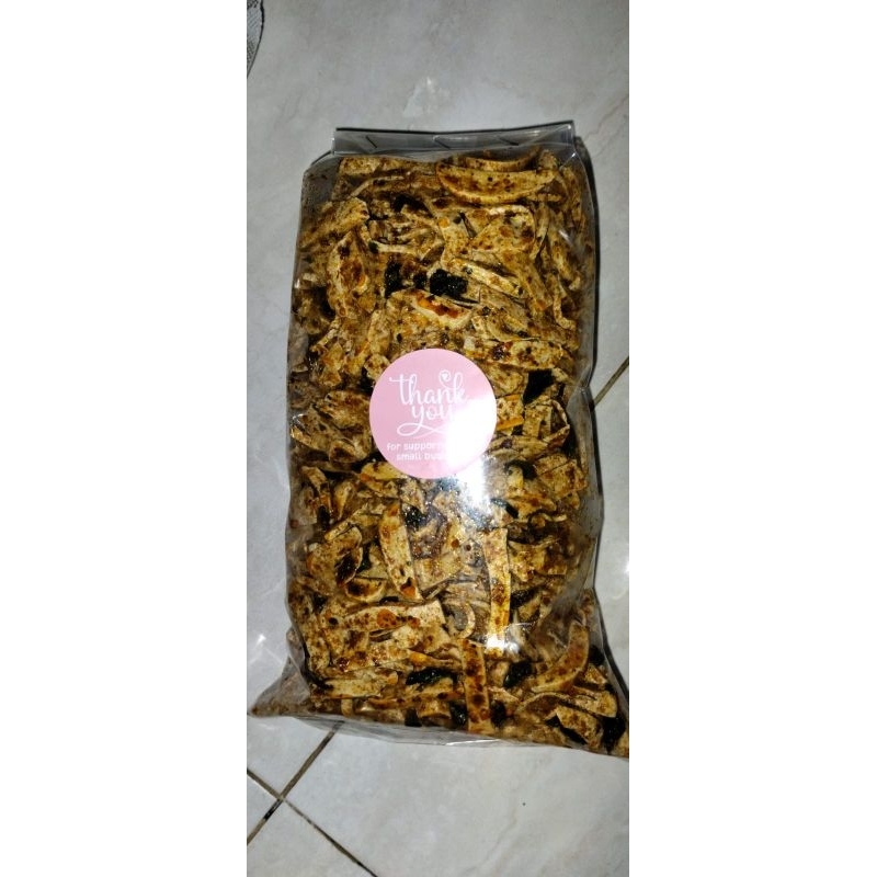 

Basreng pedas Premium berat 500g