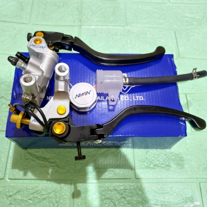 MASTER REM NISSIN ASSY KABEL SWITCH DUDUKAN SPION UNIVERSAL BEAT VARIO SCOOPY TIGER MIO FINO XEON AEROX VIXION NINJA SATRIA FU SONIC GL MEGA PRO DLL