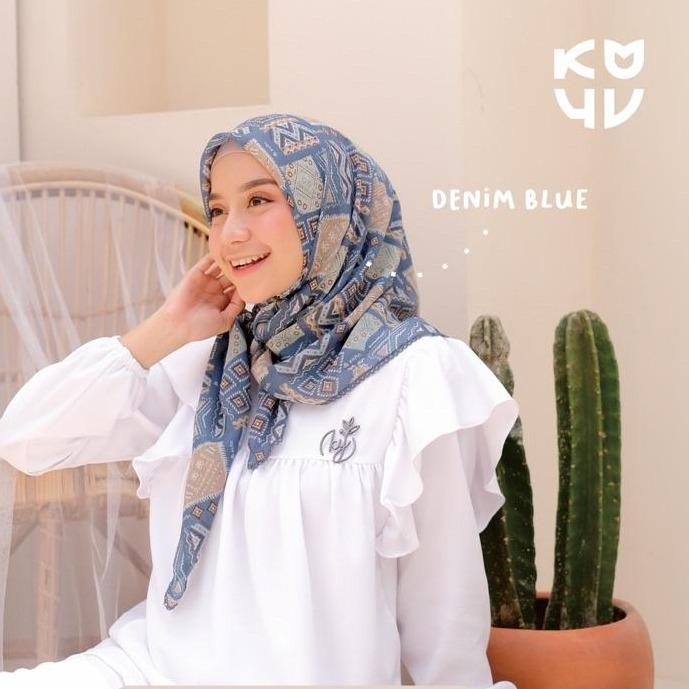 Koyu Hijab Scraft Ethnik Bajo set Best Seller