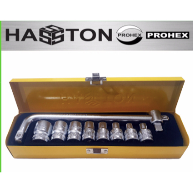 Hasston Prohex Kunci Shock Sock Sok Set 10 Pcs 8 - 24 mm 1730-001/002