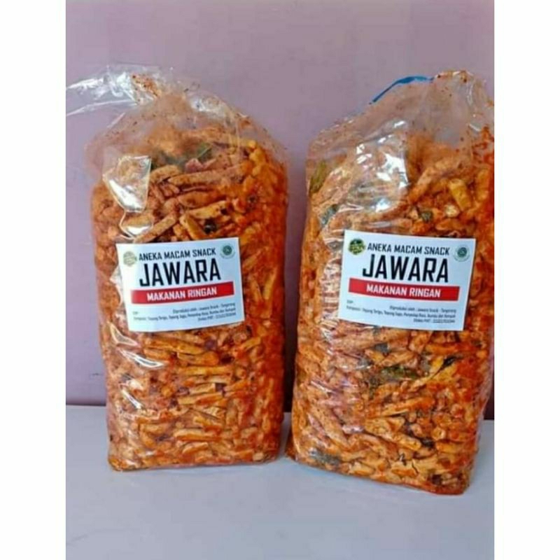 

Basreng Stik Jawara Pedas Cikruh Daun Jeruk 1Kg