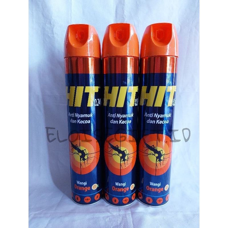 Hit Aerosol Orange 600ml Ungu 600ml