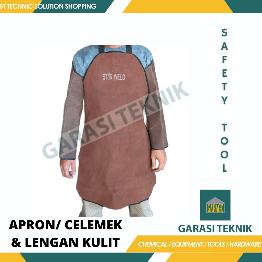 star welder apron las kulit / safety celemek kulit / apron welder