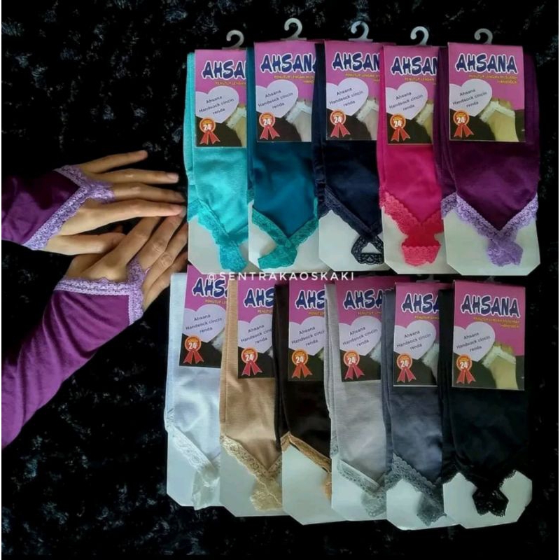 handsock cincin renda ahsana bahan rayon handsock cincin polos handsock cincin murah handsock rayon