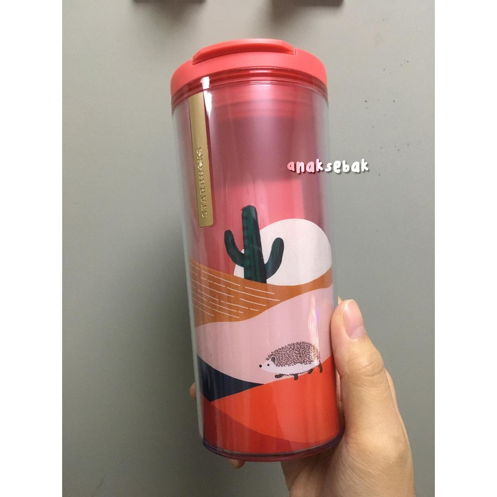 Starbucks Tumbler Hedgehog Adventure 12oz Summer 2021 Edition