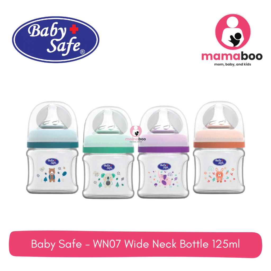 Baby Safe - WN07 Wide Neck Bottle 125ml