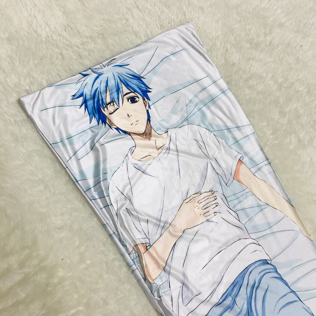 Dakimakura Tetsuya Kuroko Fullprint Anime Manga Kuroko No Baskaet Premium Unisex