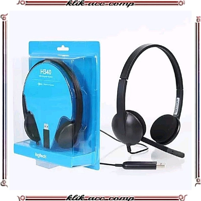 Headset Logitech H340 USB