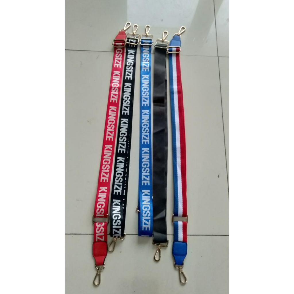 (PGBAGS) LONG STRAP MULTICOLOUR / STRAP FOR BAG (DIKIRIM RANDOM) PREMIUM#163029