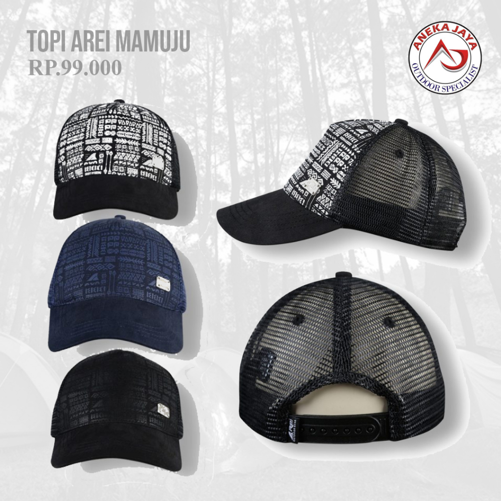 TOPI AREI MAMUJU TOPI JARING