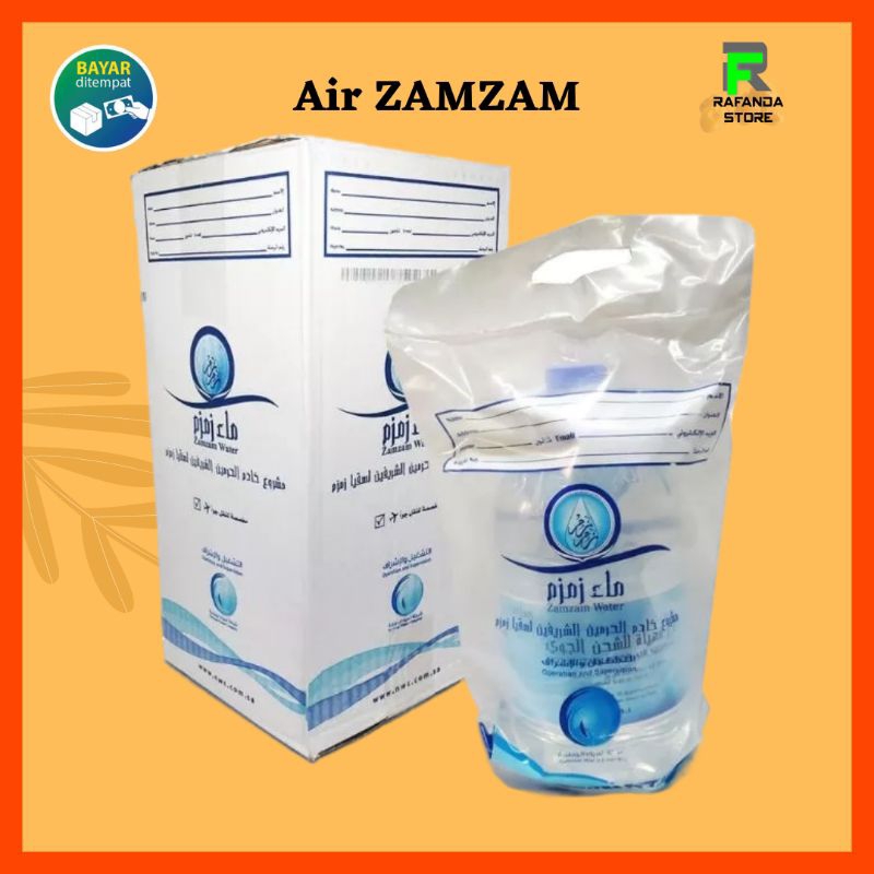 Air zamzam 5 Liter Original / air zam zam