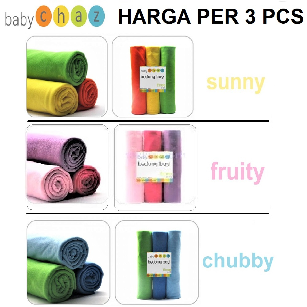 Bedong Bayi Baby Chaz Rainbow ( Baby Blanket BabyChaz-Kain Alas Bedongan Selimut Sprei )