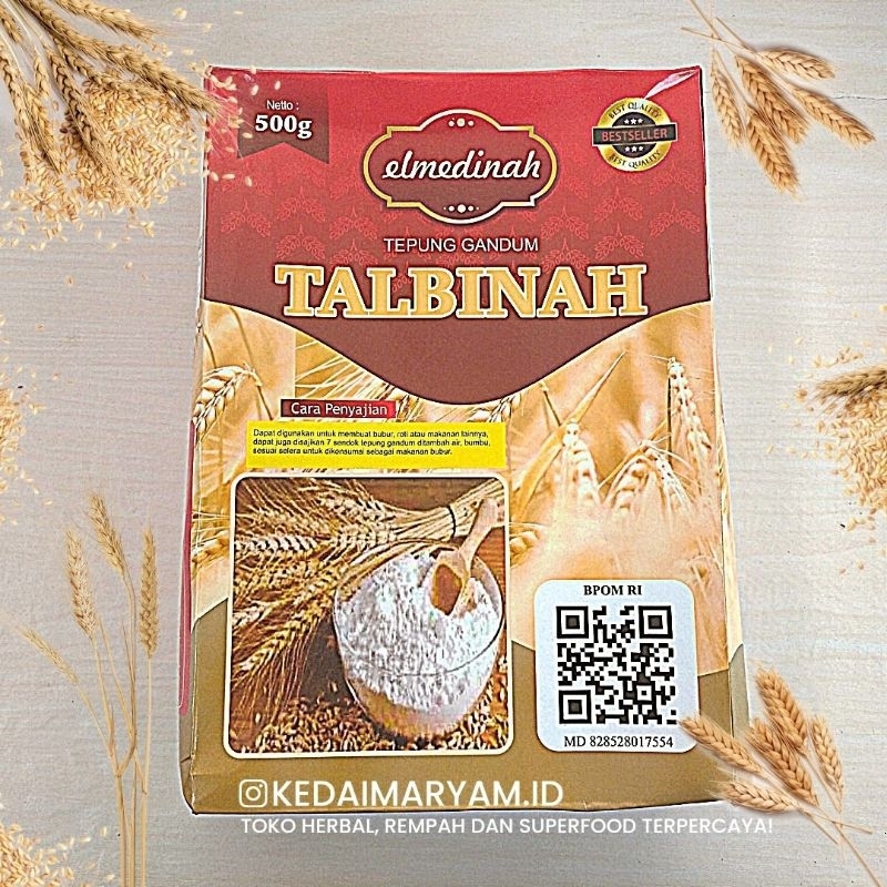 

Talbinah Maag Lambung Tepung Talbinah 500 Gram Herbal