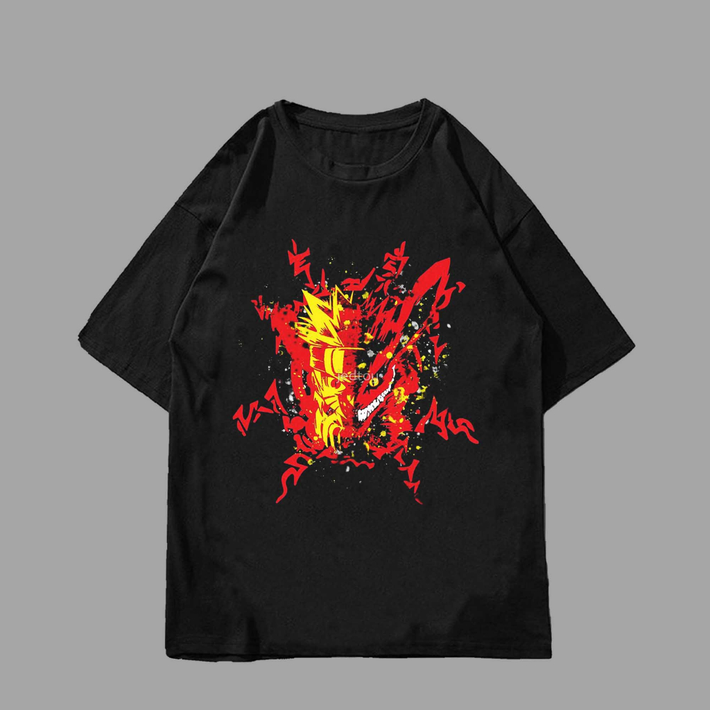 naruto t-shirt oversize