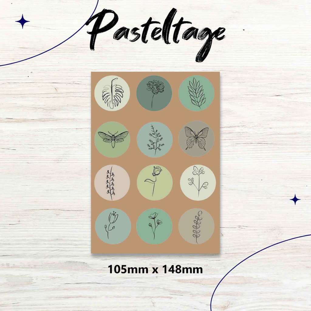 

STIKER PACK AESTHETIC VINTAGE | JOURNALING STICKER | DECORATION STICKER