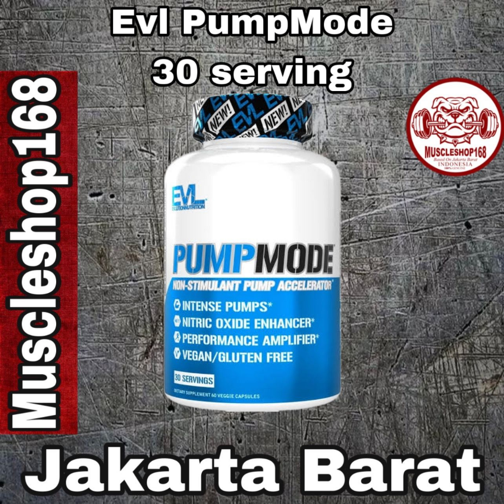 EVL Pump Mode 60 Caps Preworkout Capsule