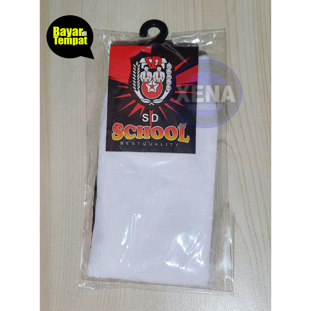 KAOS KAKI SD SMP SMA HITAM PUTIH / Kaos Kaki Anak Sekolah