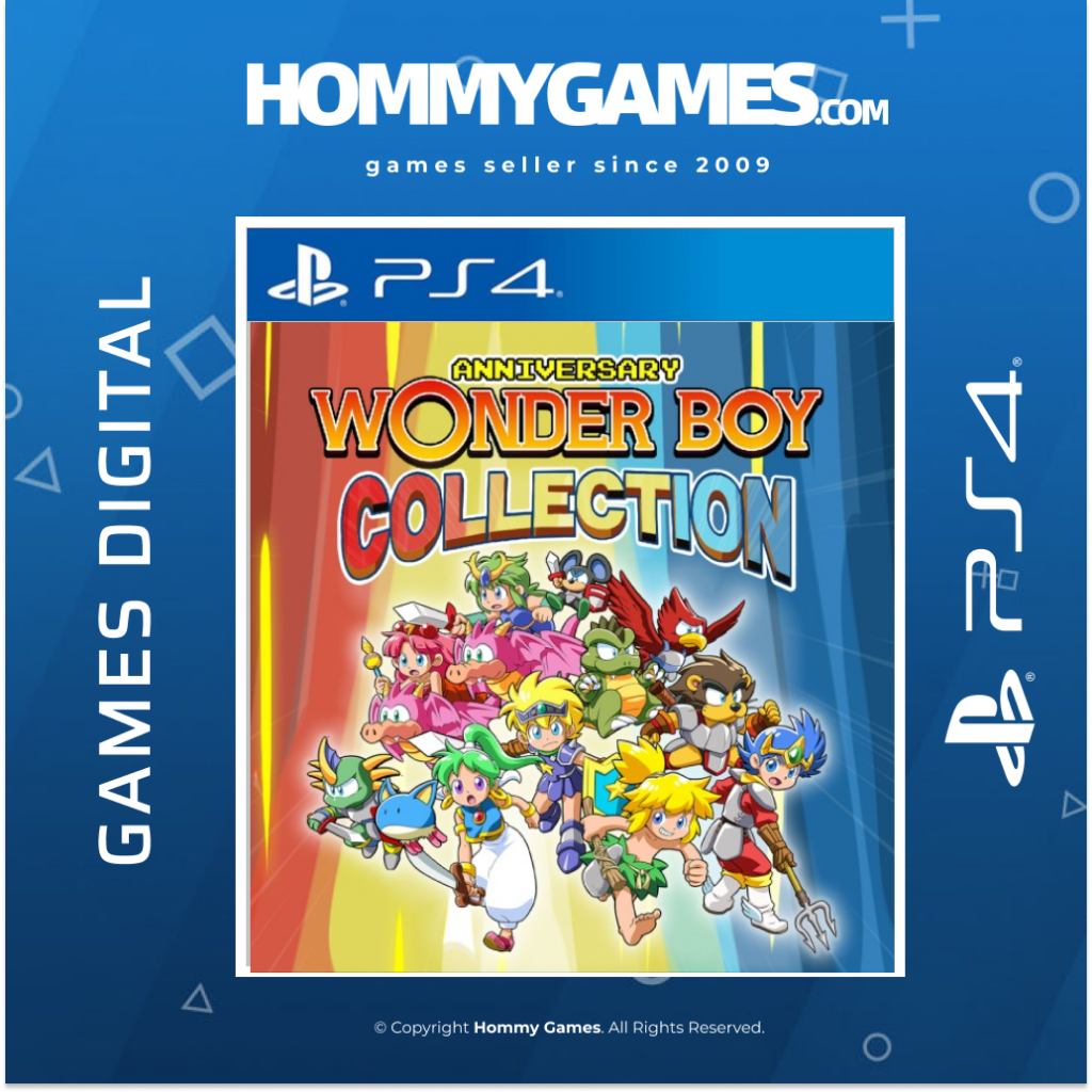 Wonder Boy Anniversary Collection PS4 &amp; PS5 Digital Games